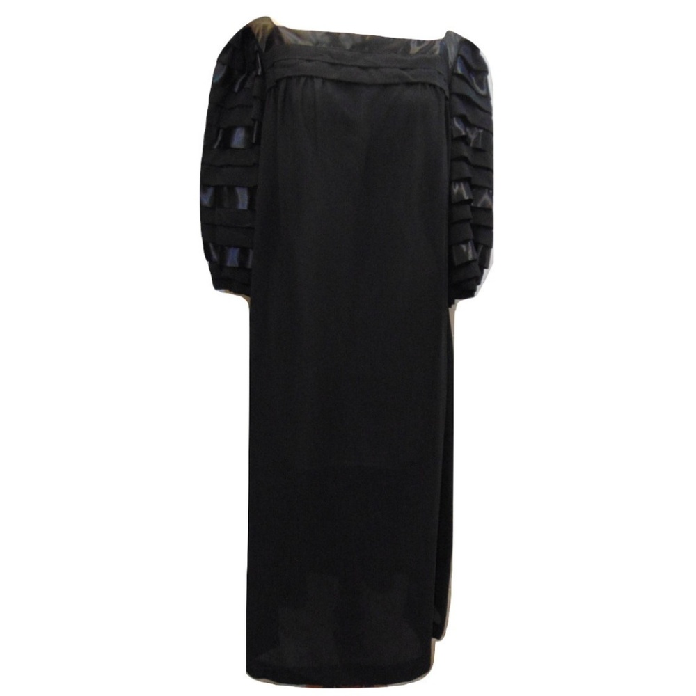 Vintage Plus Size Black Chez California Dress